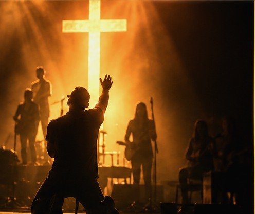 Palco e apresentação artística